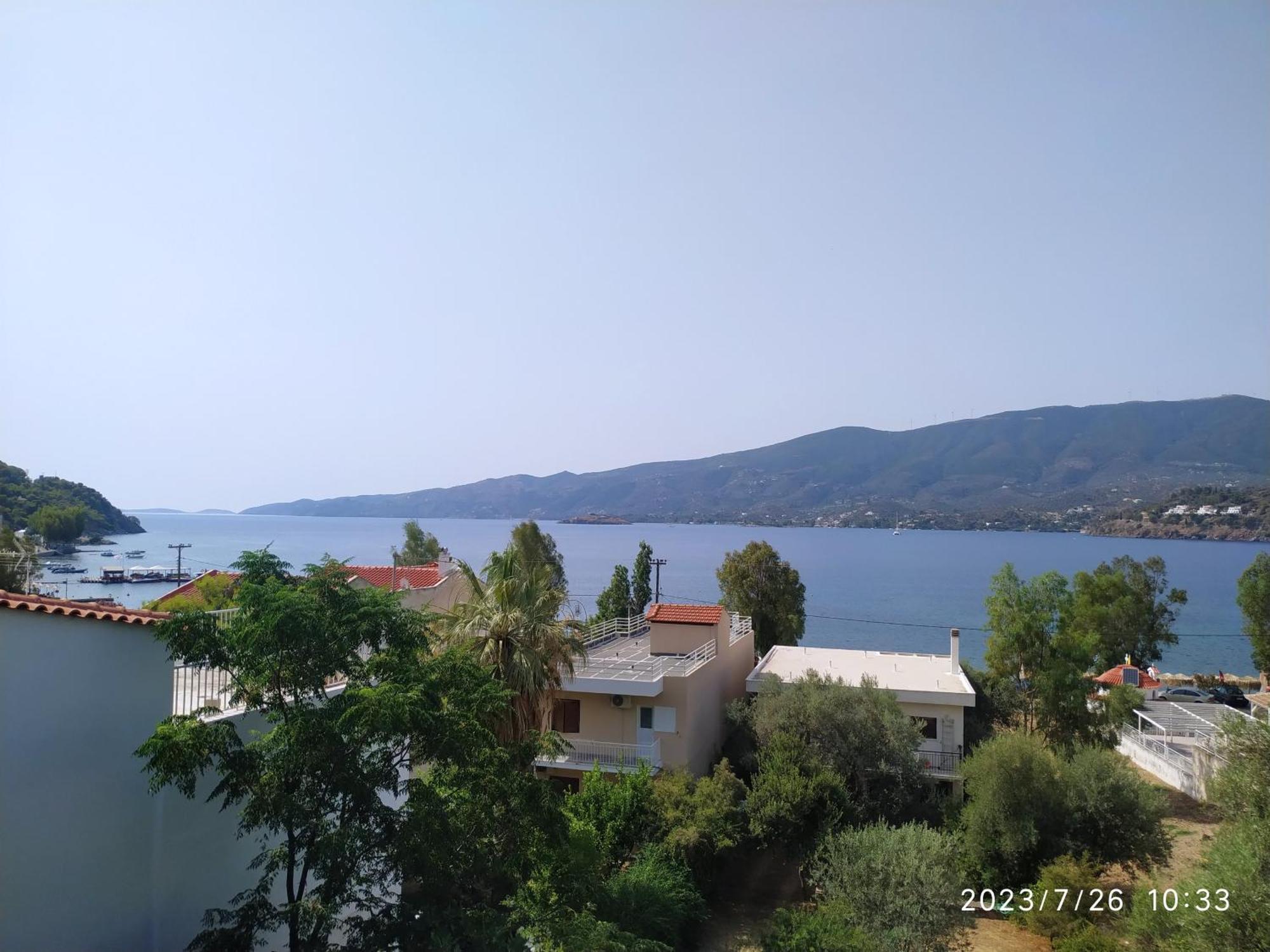 Poros Town Rigos House At Askeli Beach, Poros Island מראה חיצוני תמונה