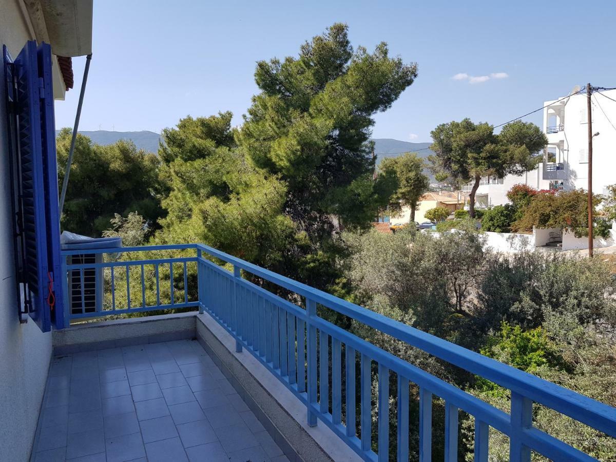 הוילה Poros Town Rigos House At Askeli Beach, Poros Island מראה חיצוני תמונה
